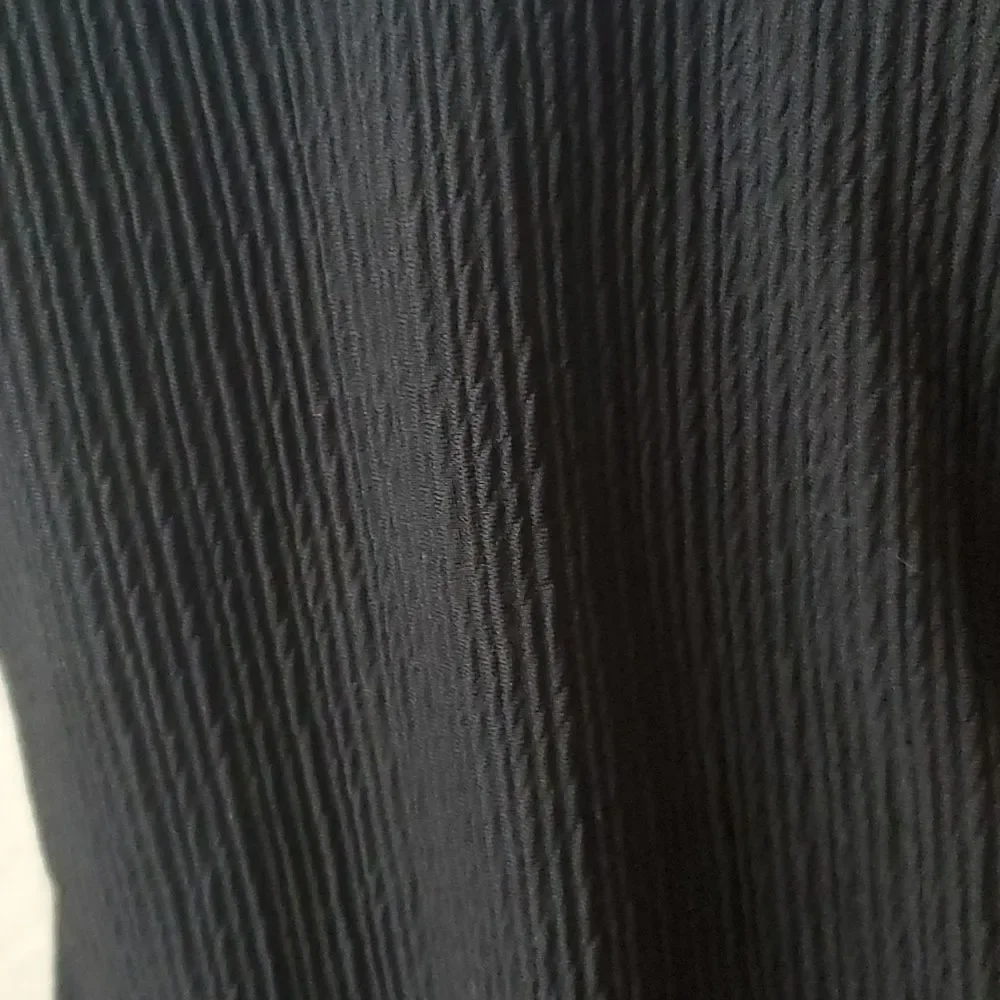 Ribbed Black One Piece Swimsuit Size Large Cheeky Belted One-Piece Swimwear** - Picture 2 of 8